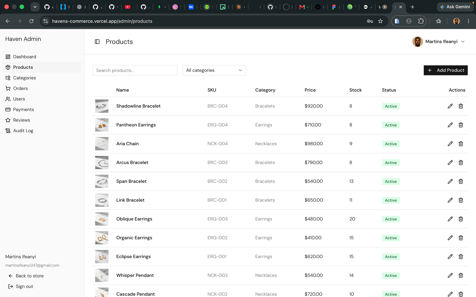 Havens Commerce screenshot 4